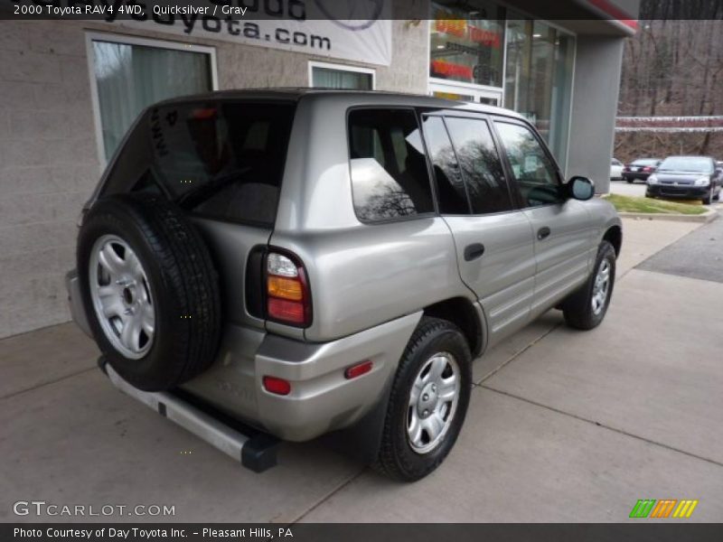 Quicksilver / Gray 2000 Toyota RAV4 4WD