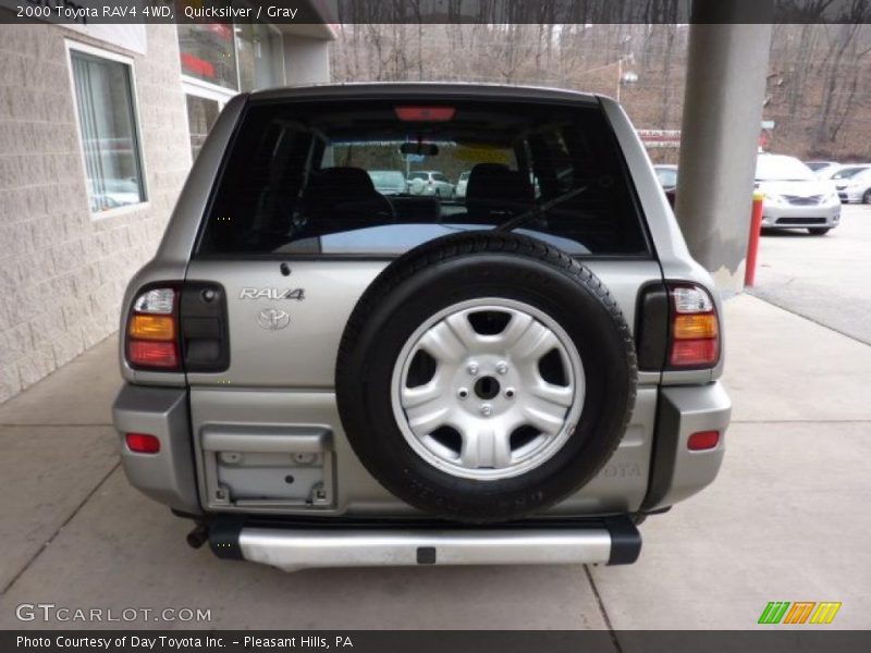 Quicksilver / Gray 2000 Toyota RAV4 4WD