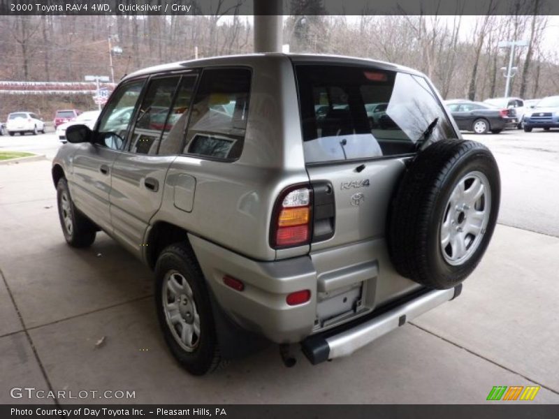 Quicksilver / Gray 2000 Toyota RAV4 4WD
