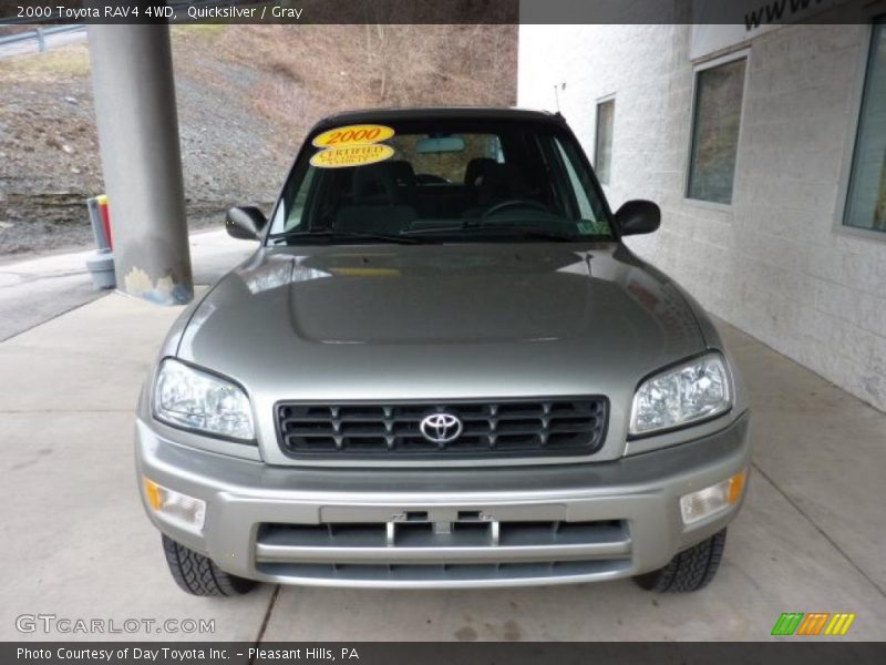 Quicksilver / Gray 2000 Toyota RAV4 4WD