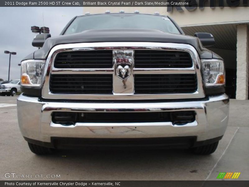 Brilliant Black Crystal Pearl / Dark Slate/Medium Graystone 2011 Dodge Ram 2500 HD ST Crew Cab