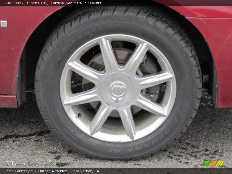 Cardinal Red Metallic / Neutral 2006 Buick LaCrosse CXS
