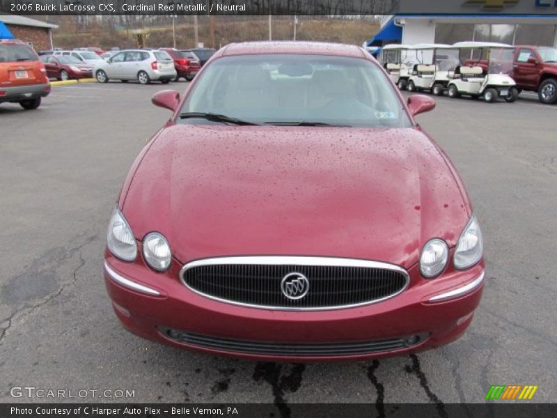 Cardinal Red Metallic / Neutral 2006 Buick LaCrosse CXS