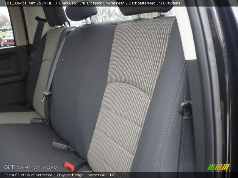Brilliant Black Crystal Pearl / Dark Slate/Medium Graystone 2011 Dodge Ram 2500 HD ST Crew Cab