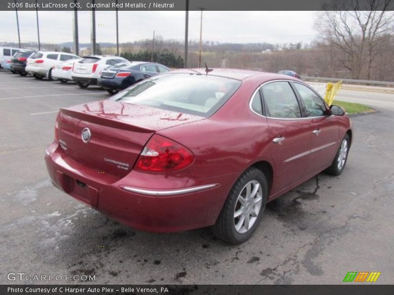 Cardinal Red Metallic / Neutral 2006 Buick LaCrosse CXS