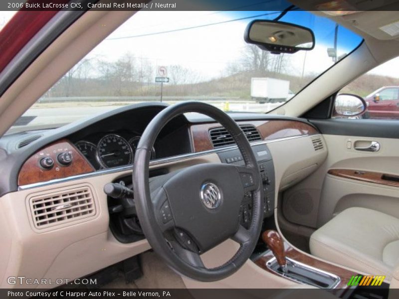 Cardinal Red Metallic / Neutral 2006 Buick LaCrosse CXS