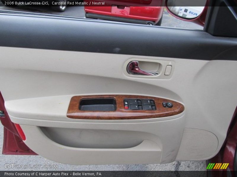 Cardinal Red Metallic / Neutral 2006 Buick LaCrosse CXS