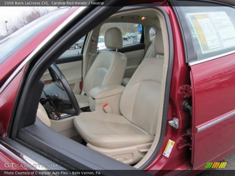 Cardinal Red Metallic / Neutral 2006 Buick LaCrosse CXS