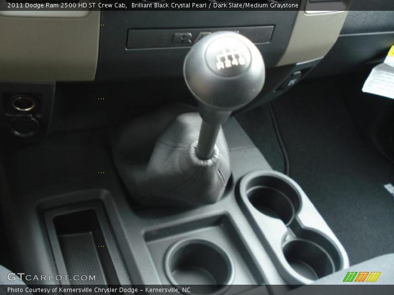  2011 Ram 2500 HD ST Crew Cab 6 Speed Manual Shifter