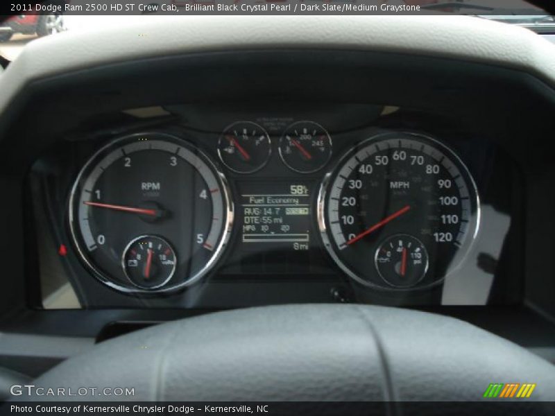  2011 Ram 2500 HD ST Crew Cab ST Crew Cab Gauges