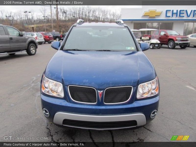 Deep Blue Metallic / Ebony 2008 Pontiac Torrent AWD