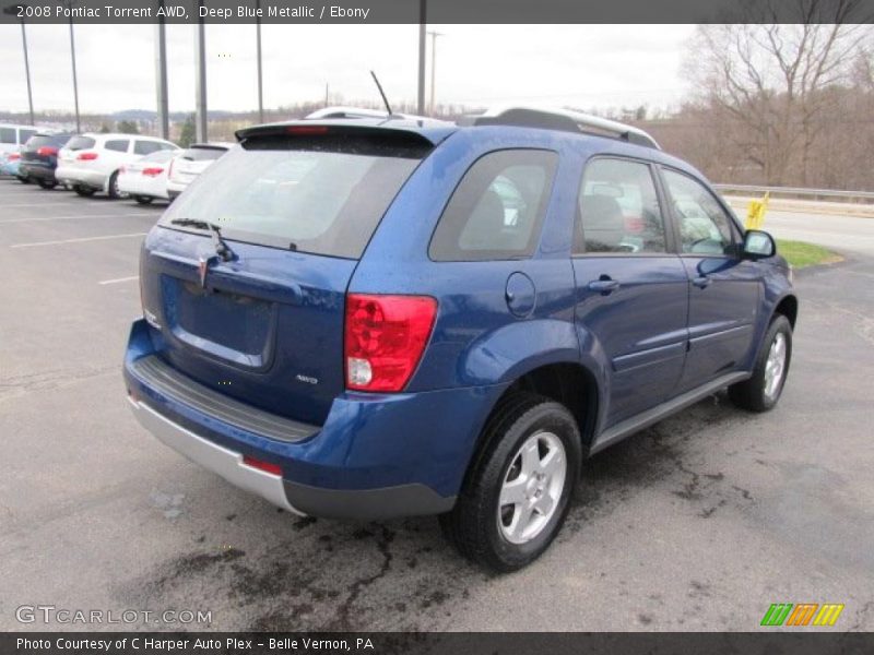 Deep Blue Metallic / Ebony 2008 Pontiac Torrent AWD