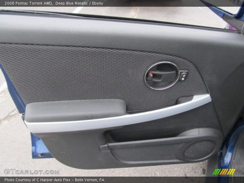 Deep Blue Metallic / Ebony 2008 Pontiac Torrent AWD