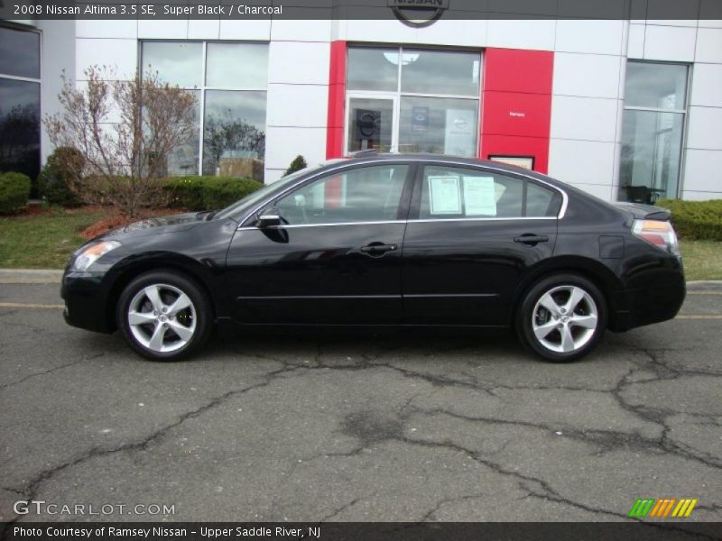 Super Black / Charcoal 2008 Nissan Altima 3.5 SE