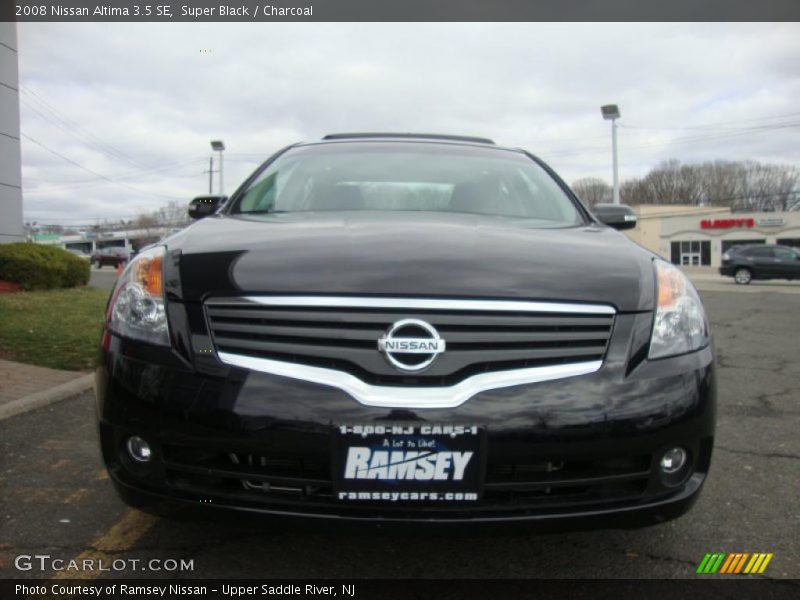 Super Black / Charcoal 2008 Nissan Altima 3.5 SE