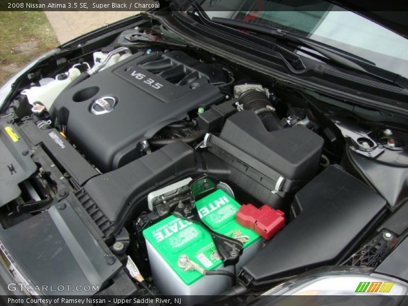 Super Black / Charcoal 2008 Nissan Altima 3.5 SE