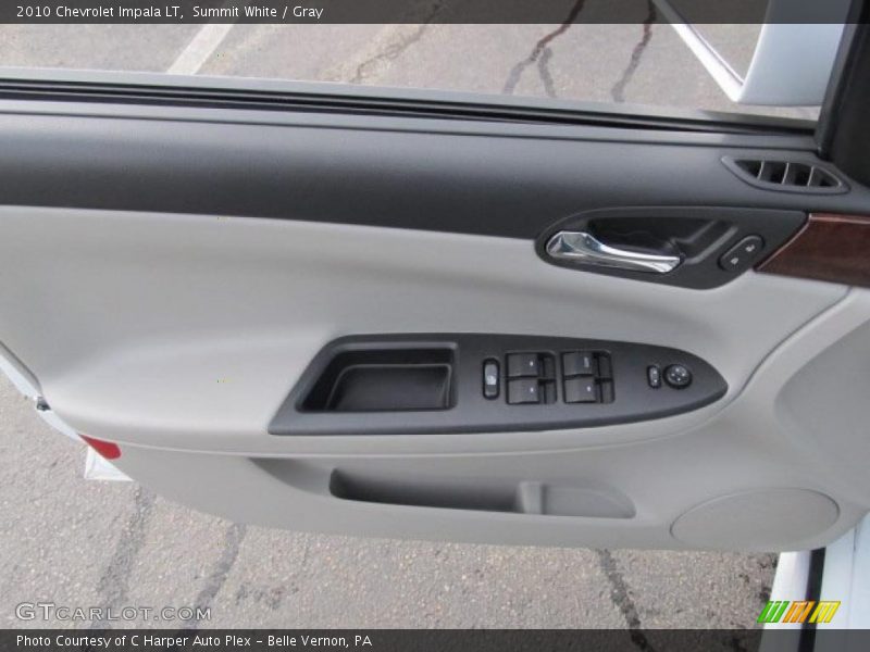 Summit White / Gray 2010 Chevrolet Impala LT