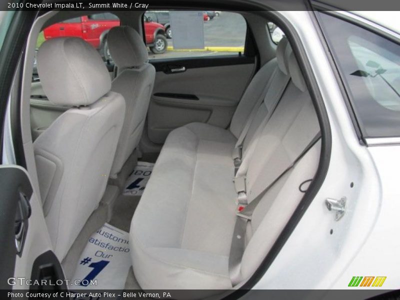Summit White / Gray 2010 Chevrolet Impala LT