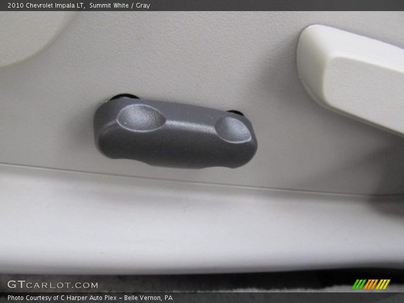Summit White / Gray 2010 Chevrolet Impala LT
