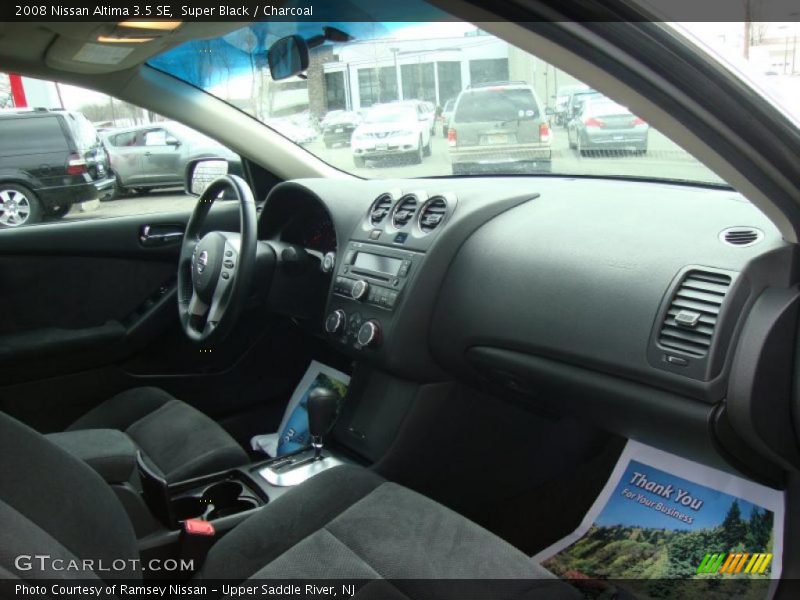 Super Black / Charcoal 2008 Nissan Altima 3.5 SE
