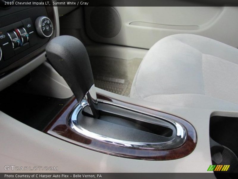 Summit White / Gray 2010 Chevrolet Impala LT