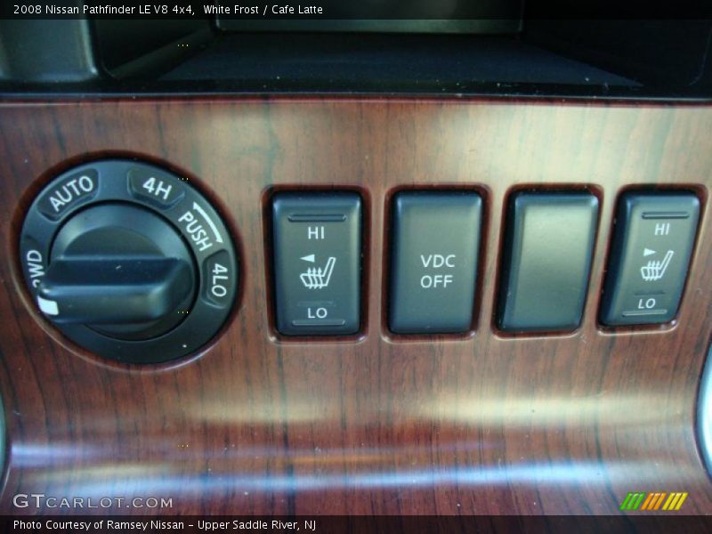 White Frost / Cafe Latte 2008 Nissan Pathfinder LE V8 4x4
