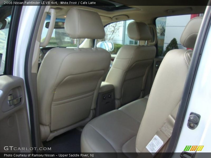 White Frost / Cafe Latte 2008 Nissan Pathfinder LE V8 4x4