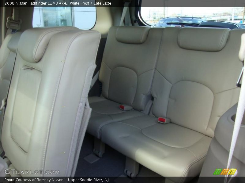White Frost / Cafe Latte 2008 Nissan Pathfinder LE V8 4x4