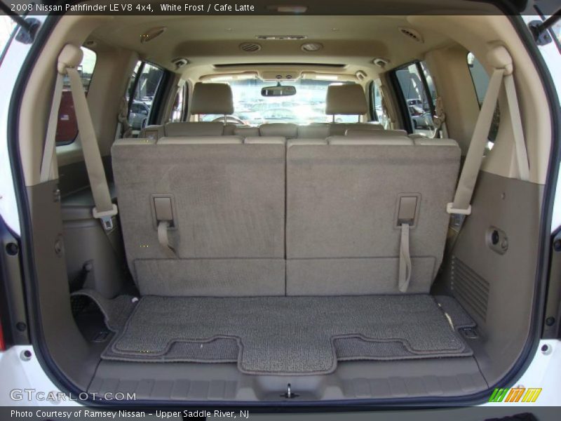 White Frost / Cafe Latte 2008 Nissan Pathfinder LE V8 4x4