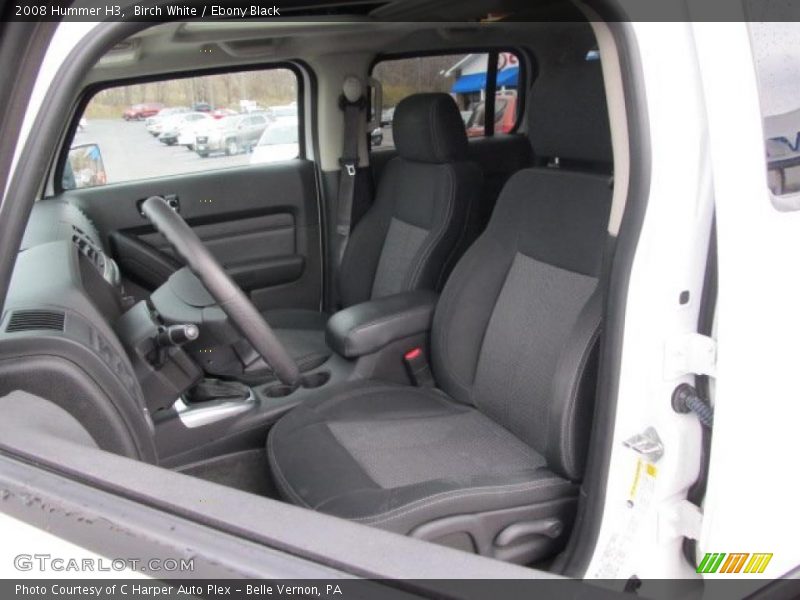 Birch White / Ebony Black 2008 Hummer H3