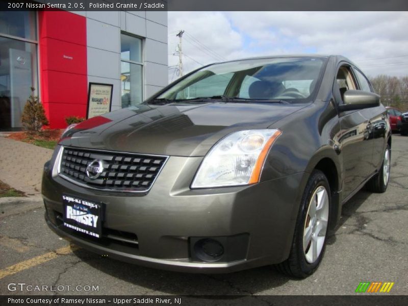 Polished Granite / Saddle 2007 Nissan Sentra 2.0 S