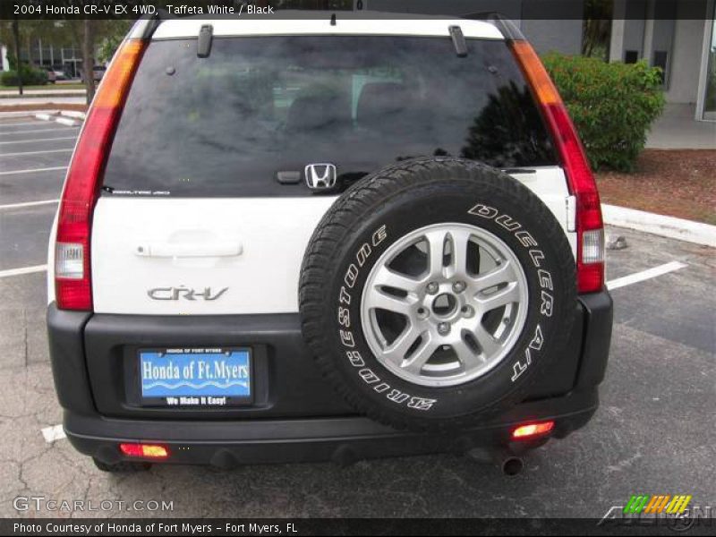 Taffeta White / Black 2004 Honda CR-V EX 4WD