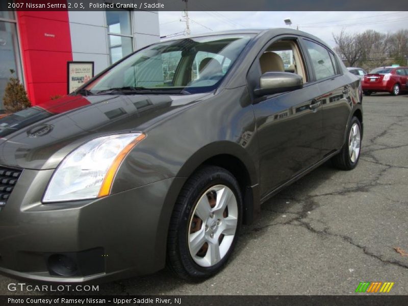 Polished Granite / Saddle 2007 Nissan Sentra 2.0 S