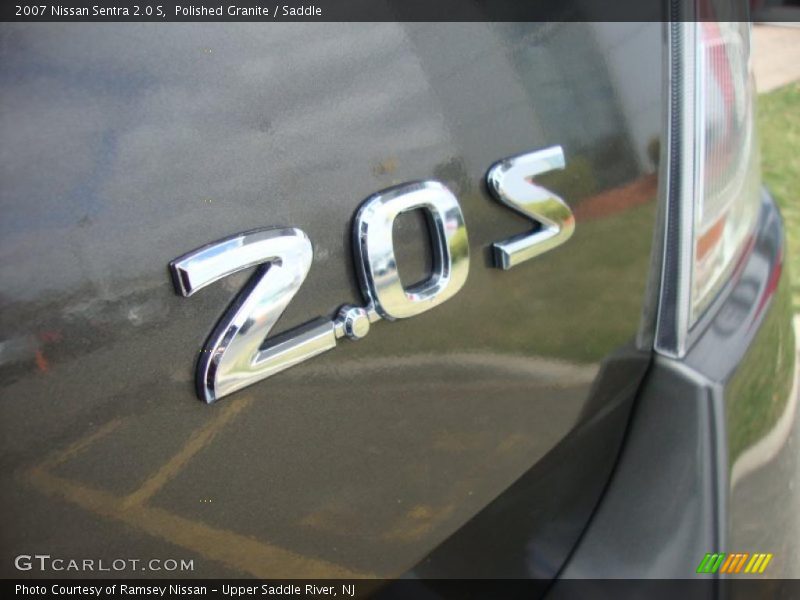 Polished Granite / Saddle 2007 Nissan Sentra 2.0 S