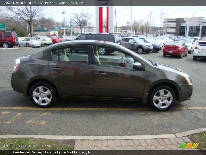 Polished Granite / Saddle 2007 Nissan Sentra 2.0 S