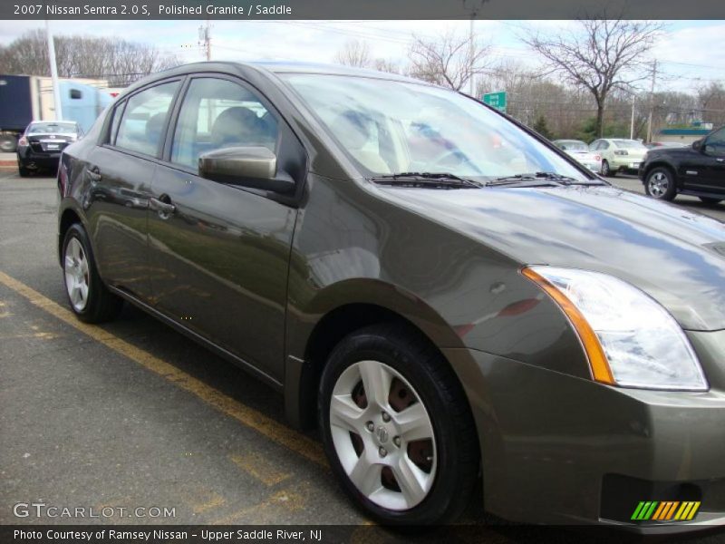 Polished Granite / Saddle 2007 Nissan Sentra 2.0 S