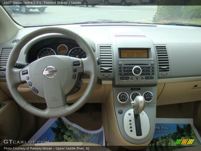 Polished Granite / Saddle 2007 Nissan Sentra 2.0 S