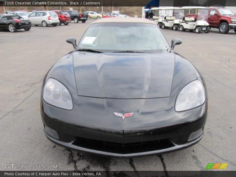 Black / Cashmere 2008 Chevrolet Corvette Convertible