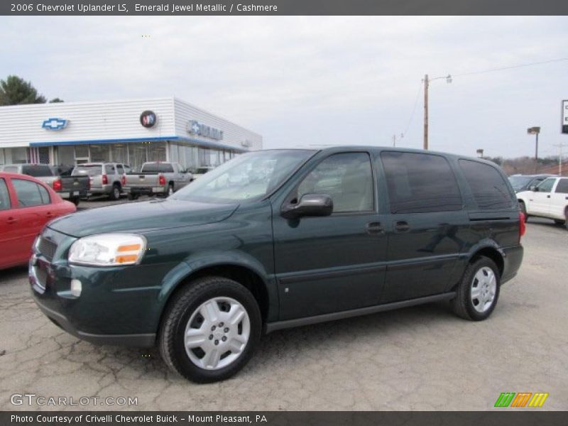 Emerald Jewel Metallic / Cashmere 2006 Chevrolet Uplander LS