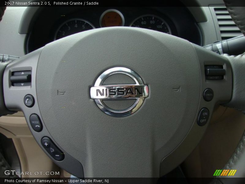 Polished Granite / Saddle 2007 Nissan Sentra 2.0 S