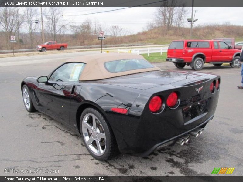  2008 Corvette Convertible Black