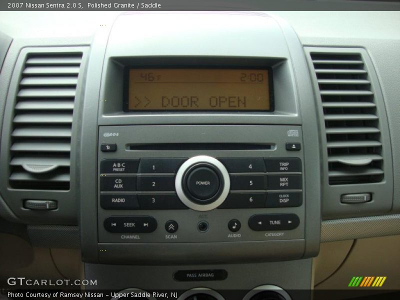 Polished Granite / Saddle 2007 Nissan Sentra 2.0 S