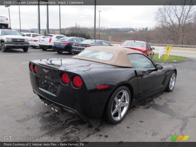 Black / Cashmere 2008 Chevrolet Corvette Convertible