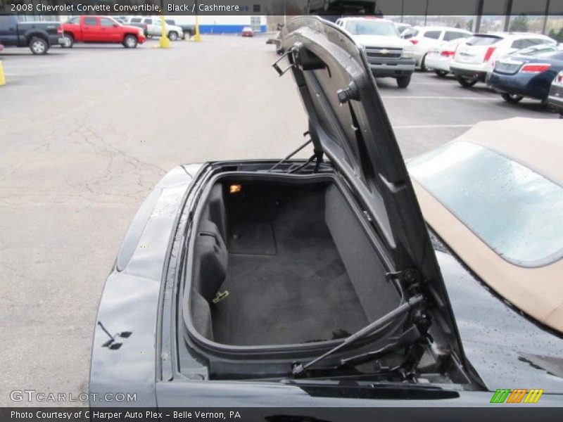 Black / Cashmere 2008 Chevrolet Corvette Convertible