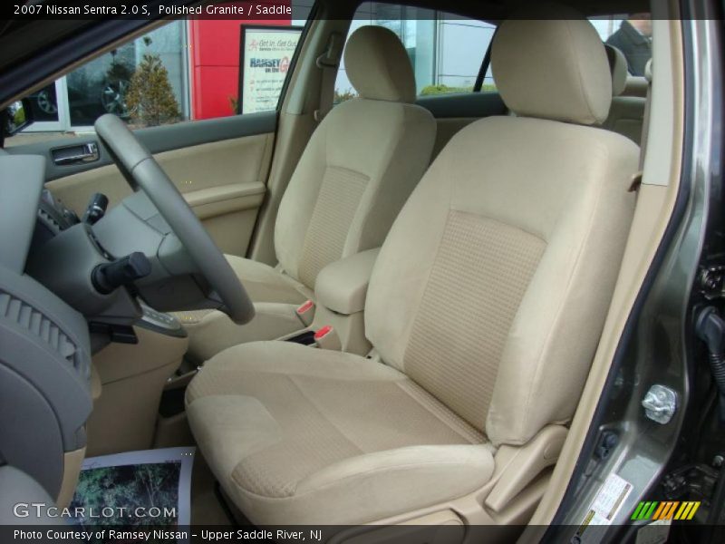 Polished Granite / Saddle 2007 Nissan Sentra 2.0 S