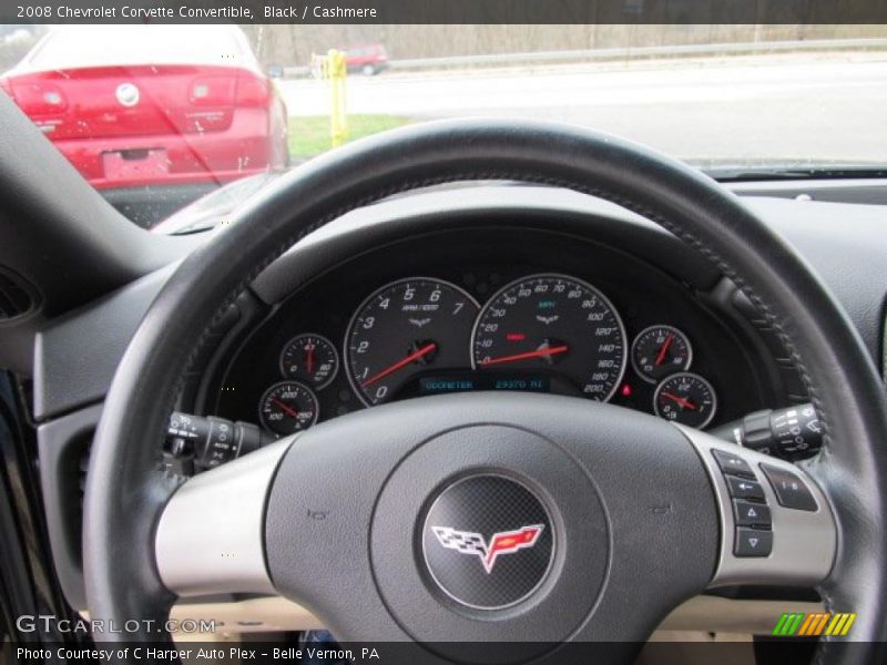 Black / Cashmere 2008 Chevrolet Corvette Convertible