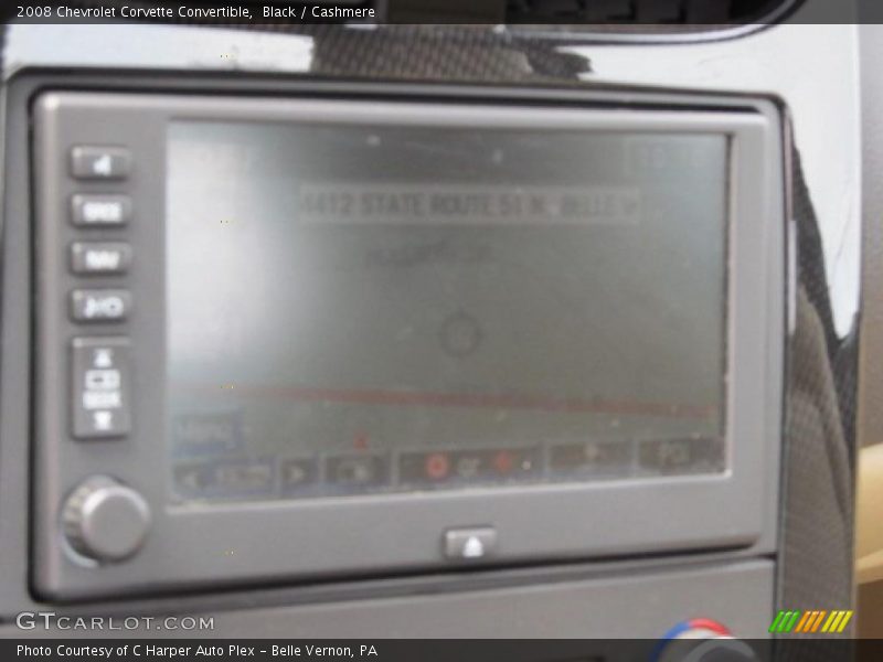 Black / Cashmere 2008 Chevrolet Corvette Convertible