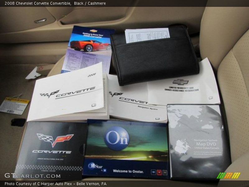 Black / Cashmere 2008 Chevrolet Corvette Convertible