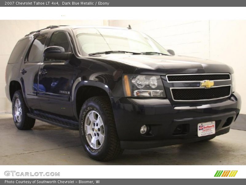 Dark Blue Metallic / Ebony 2007 Chevrolet Tahoe LT 4x4