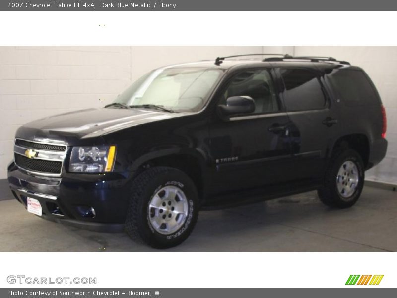 Dark Blue Metallic / Ebony 2007 Chevrolet Tahoe LT 4x4